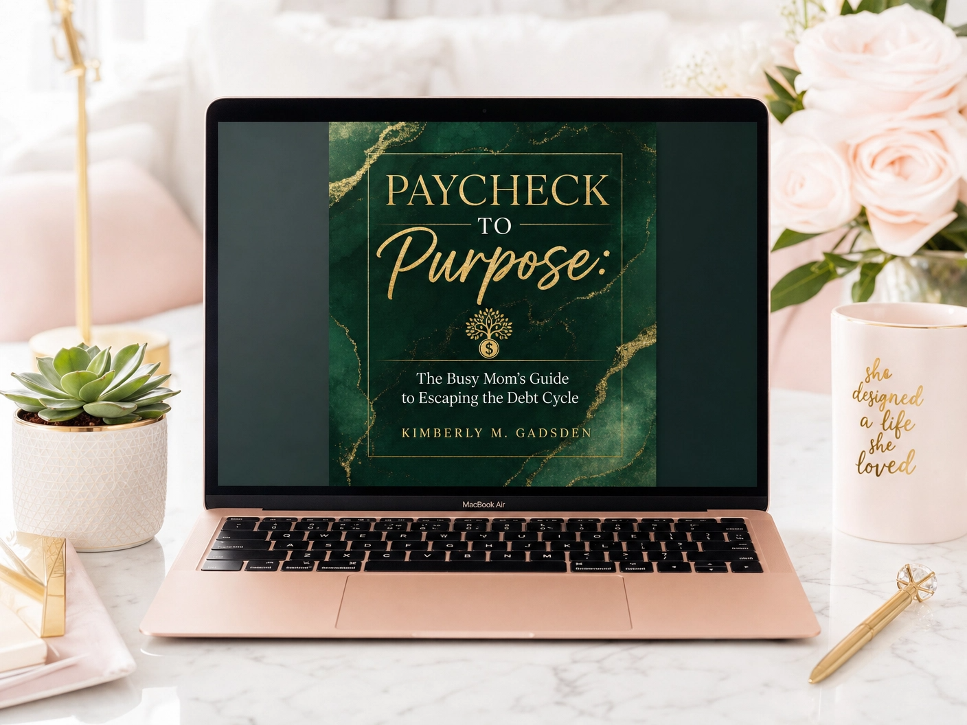 Paycheck to Purpose: The Busy Mom's Guide to Escaping the Debt Cycle | Budgeting Ebook | Debt Free Guide | Financial Freedom for Moms | Instant Download PDF